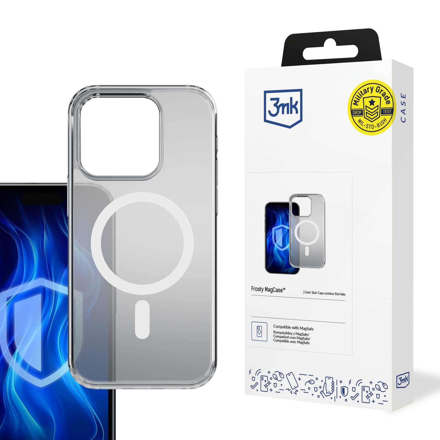 Калъф Frosty MagSafe за Apple iPhone 14 Pro - 3mk Frosty MagCase
