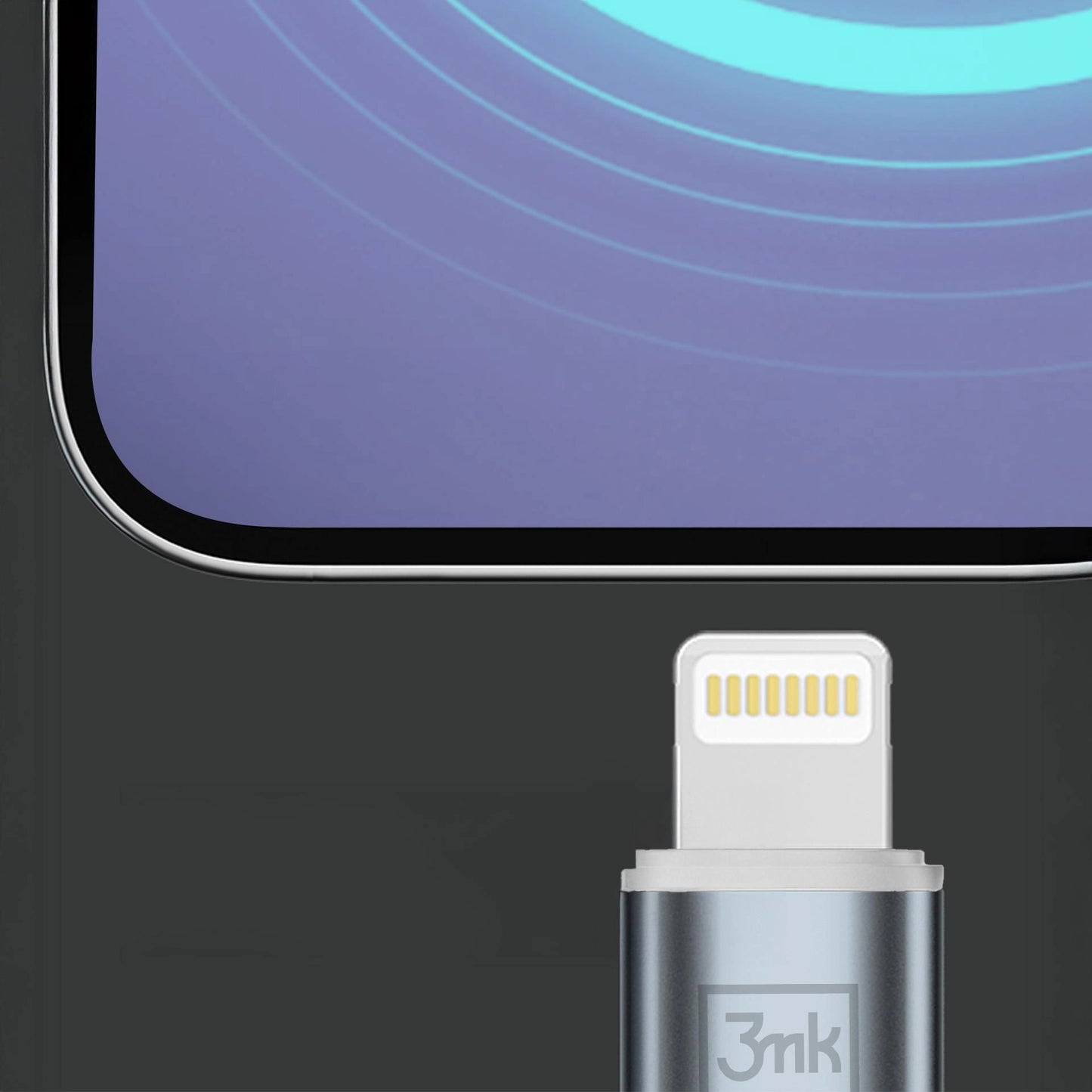 Плетен кабел за зареждане и прехвърляне на данни 3mk Hyper Cable N-SERIES C to Lightning 1m 9V/2A 20W