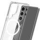 Прозрачен калъф MagSafe с прозрачна защитна рамка за Samsung Galaxy S24 Ultra - 3mk Armor MagCase