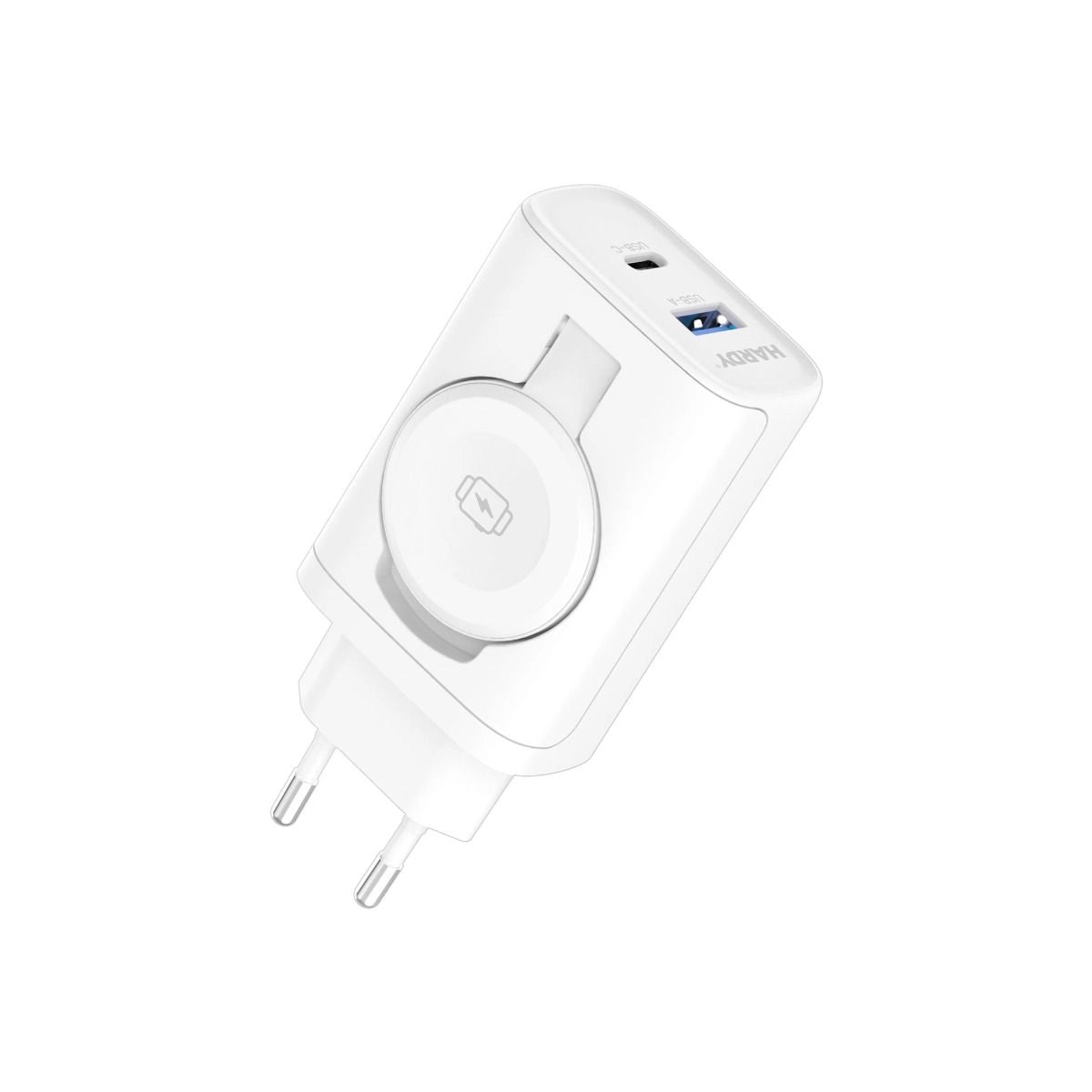 Бързо зарядно за всички Apple преносими устройства - Hardy Charger PD 2 in 1 33W™