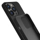 Черен силиконов калъф за Apple iPhone 14 Pro - 3mk Silicone Case
