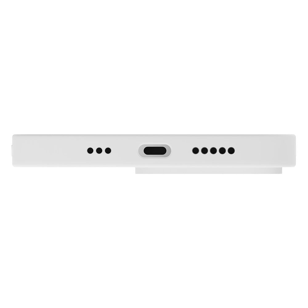 Силиконов калъф за Apple iPhone 14 Pro - 3mk Hardy Silicone MagCase White