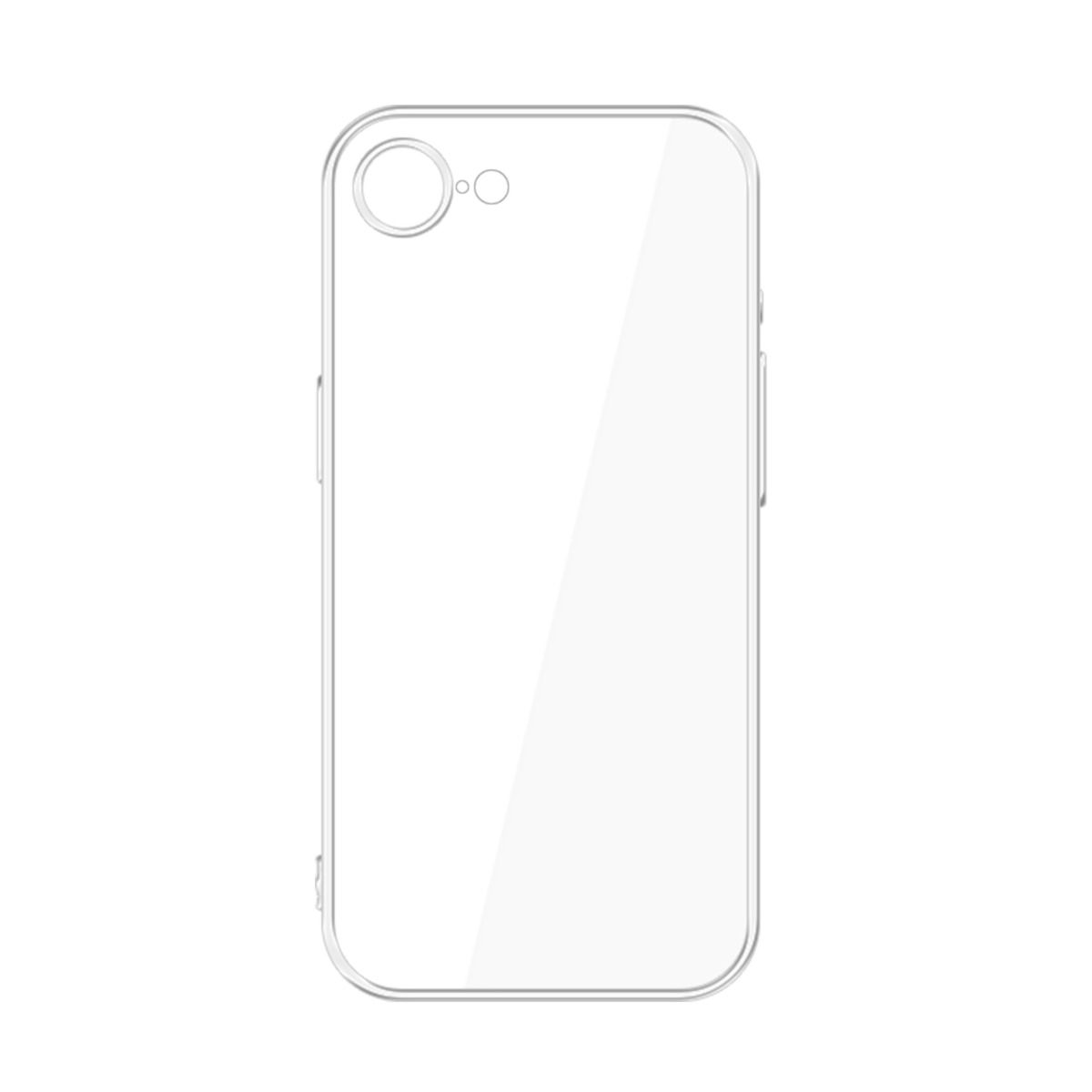 Прозрачен калъф с прозрачна защитна рамка за Apple iPhone 16E - 3mk Armor Case