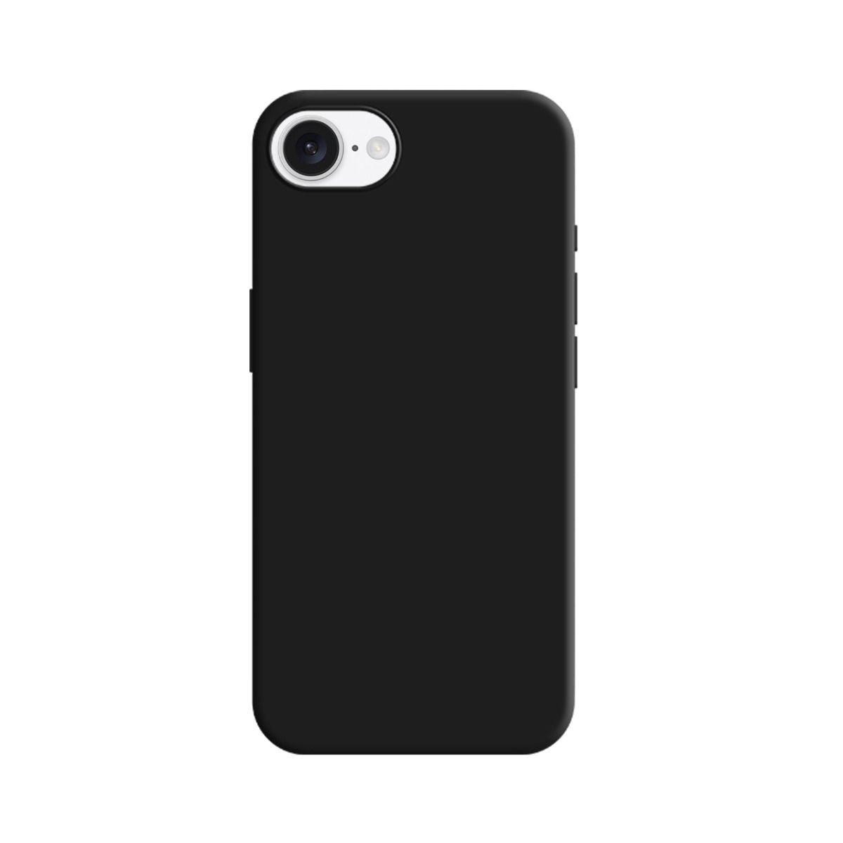 Черен силиконов калъф за Apple iPhone 16E - 3mk Silicone Case