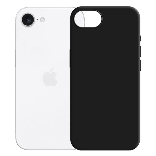 Черен силиконов калъф за Apple iPhone 16E - 3mk Silicone Case