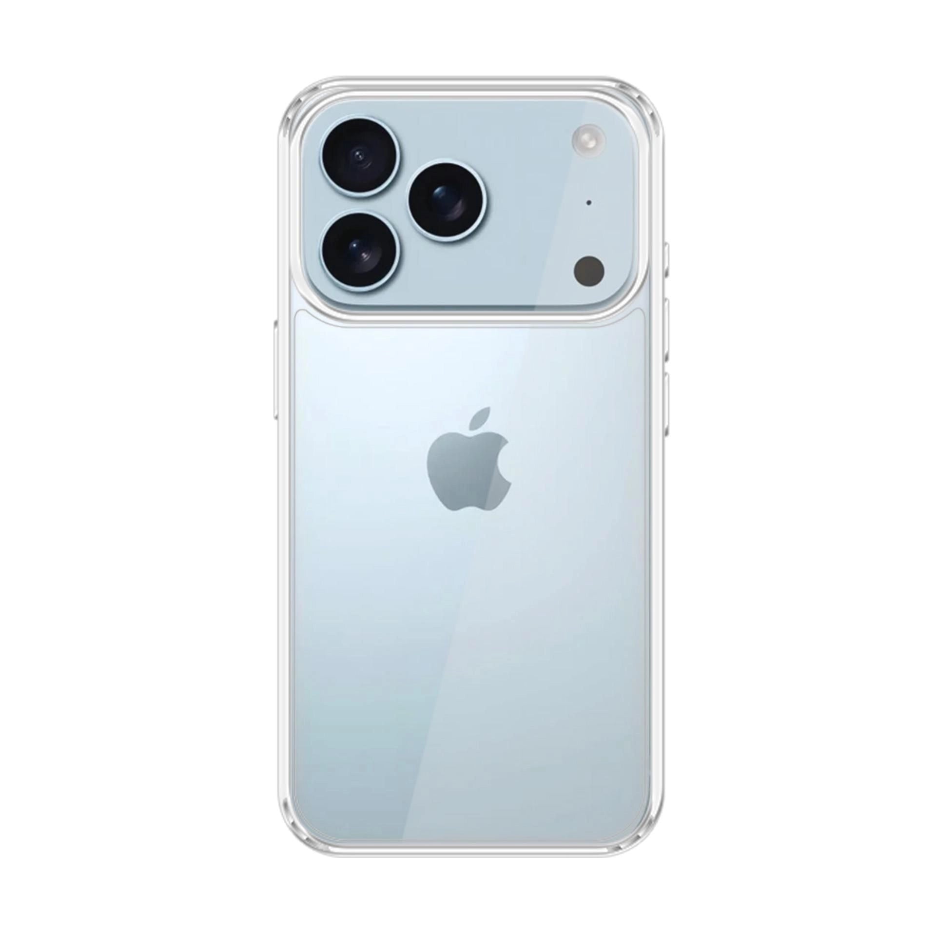 Прозрачен калъф с прозрачна защитна рамка за Apple iPhone 17 Pro Max - 3mk Armor Case