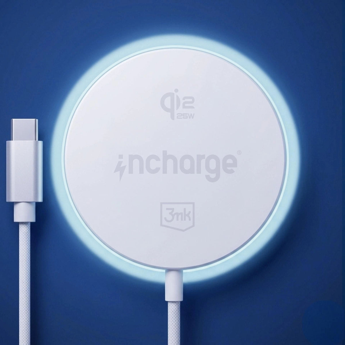 Безжично зарядно устройство за Apple - 3mk incharge Align Qi2.,2 25W for Apple