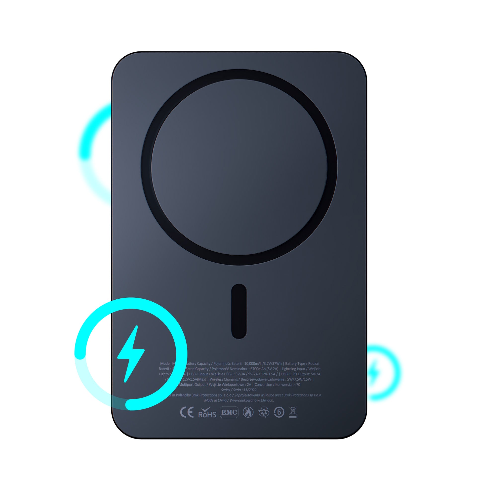 Външна батерия - 3mk MagSynergy 5,000mAh