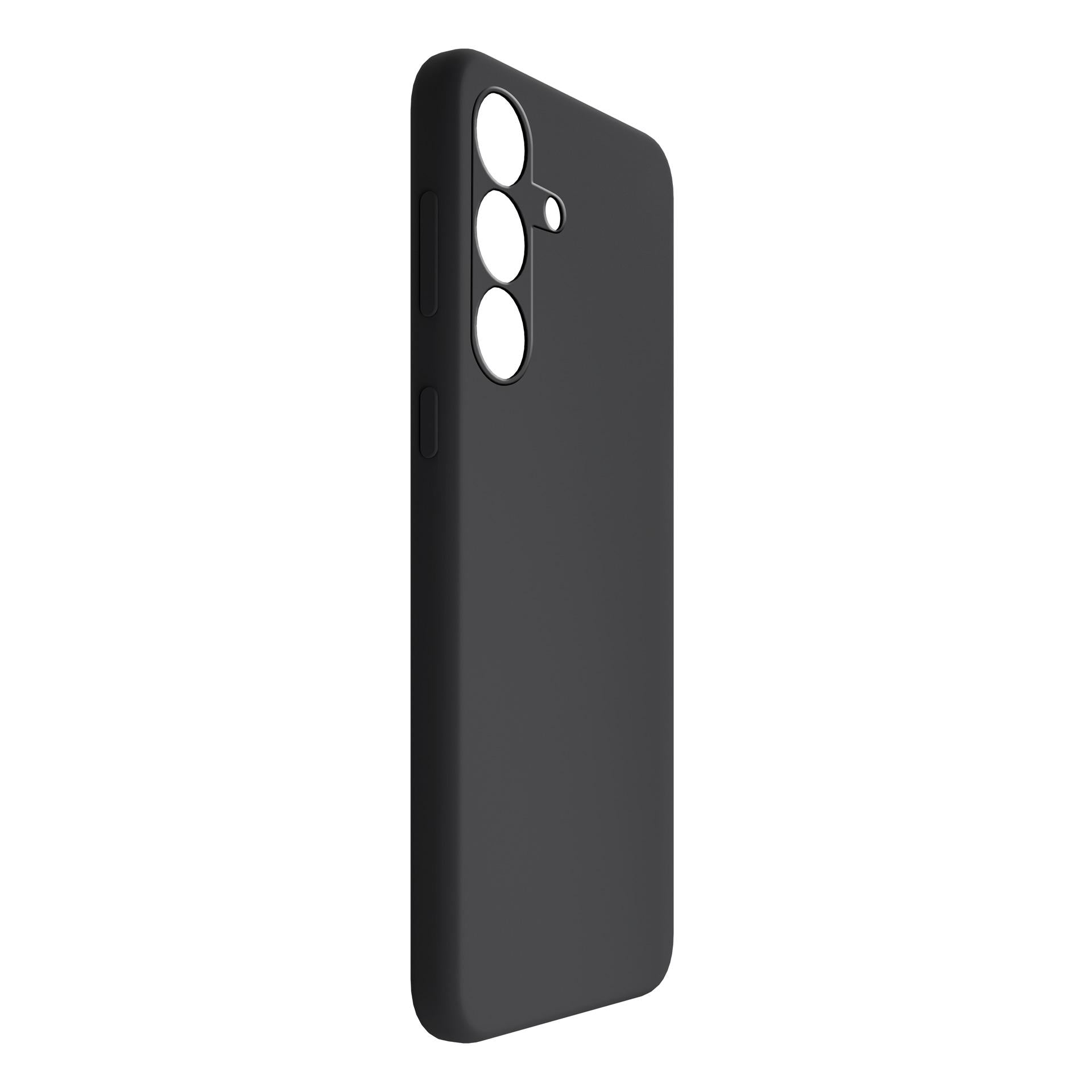Черен силиконов калъф за Samsung Galaxy A55 - 3mk Silicone Case
