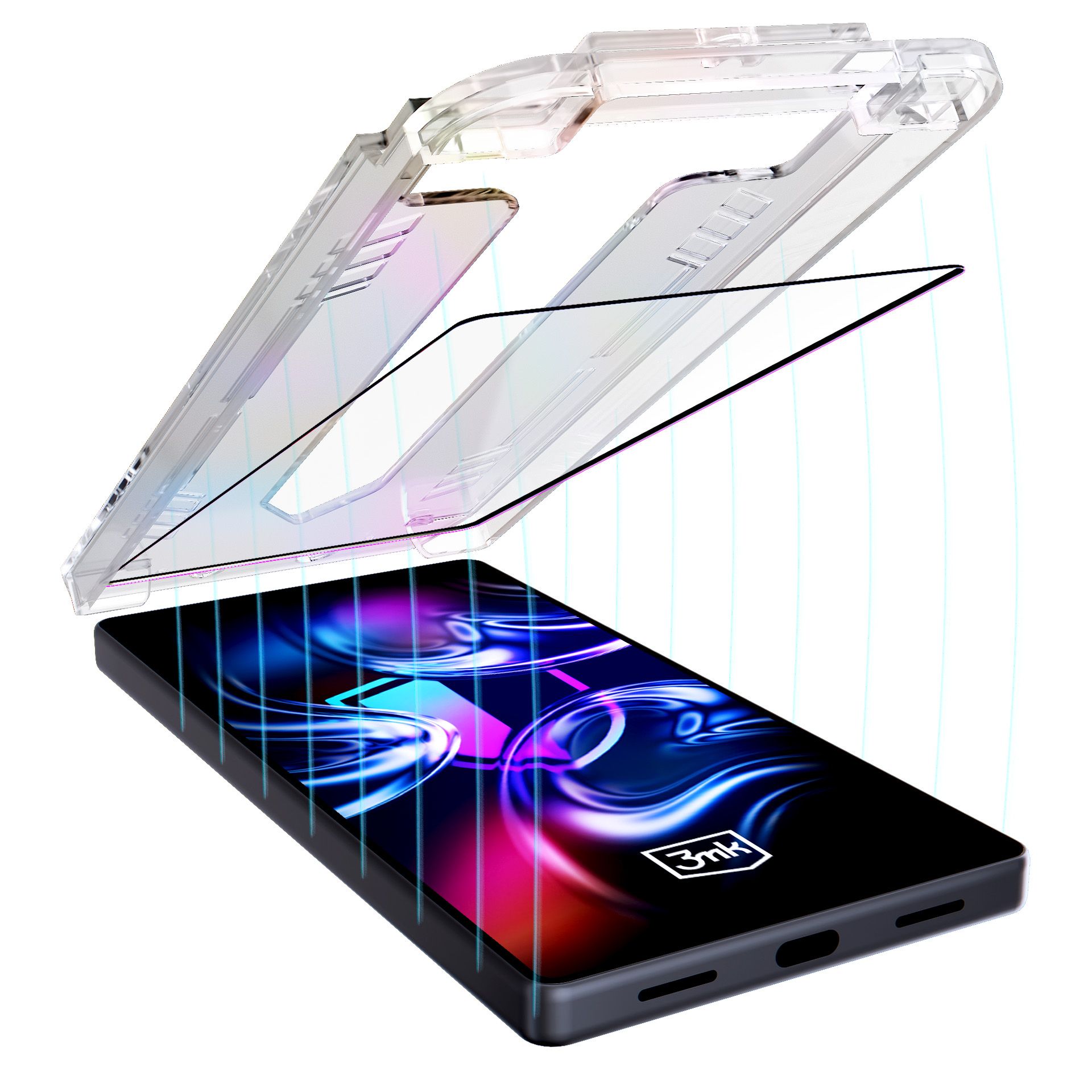 Протектор за Apple iPhone 15/16 Plus - 3mk HardGlass Max 