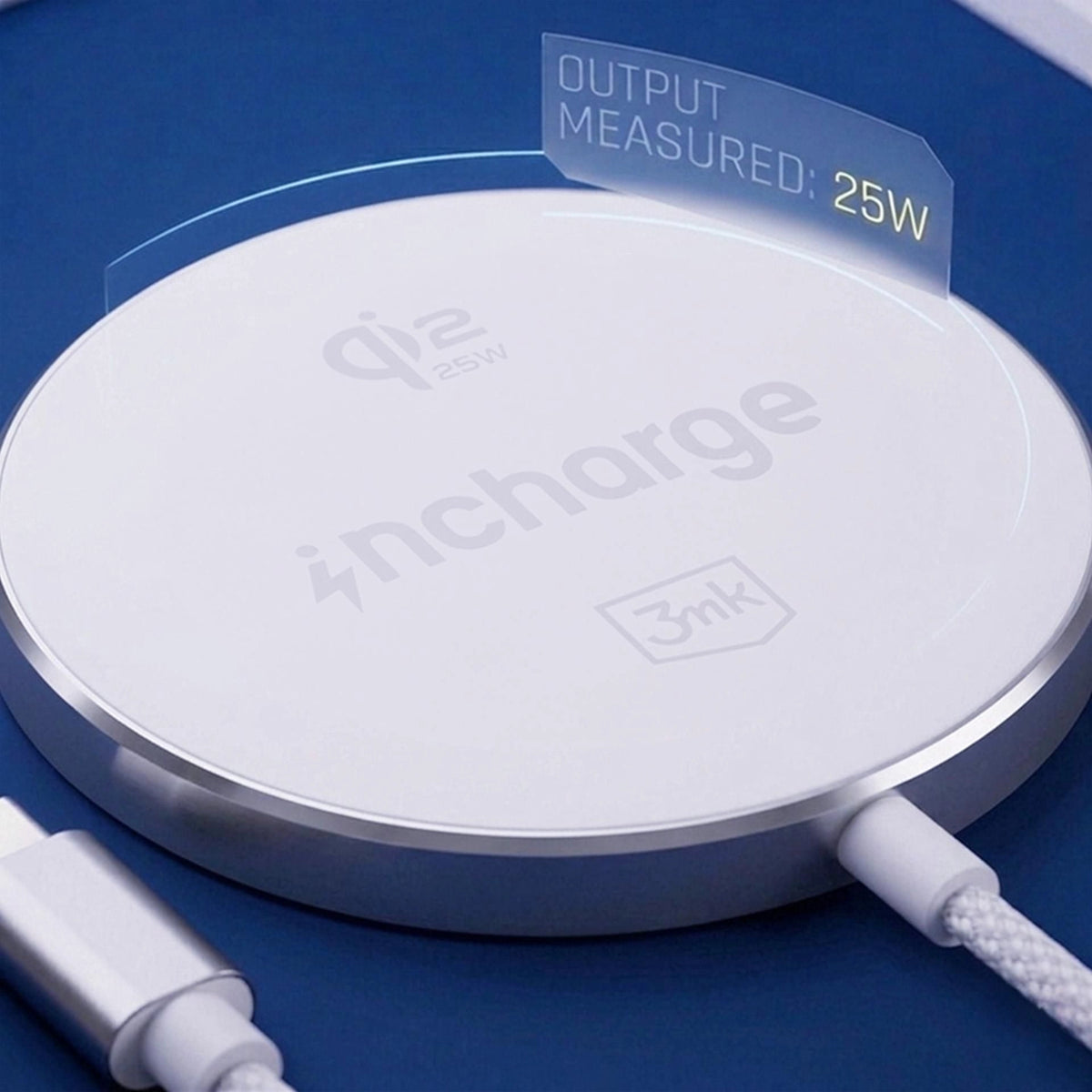 Безжично зарядно устройство за Apple - 3mk incharge Align Qi2.,2 25W for Apple
