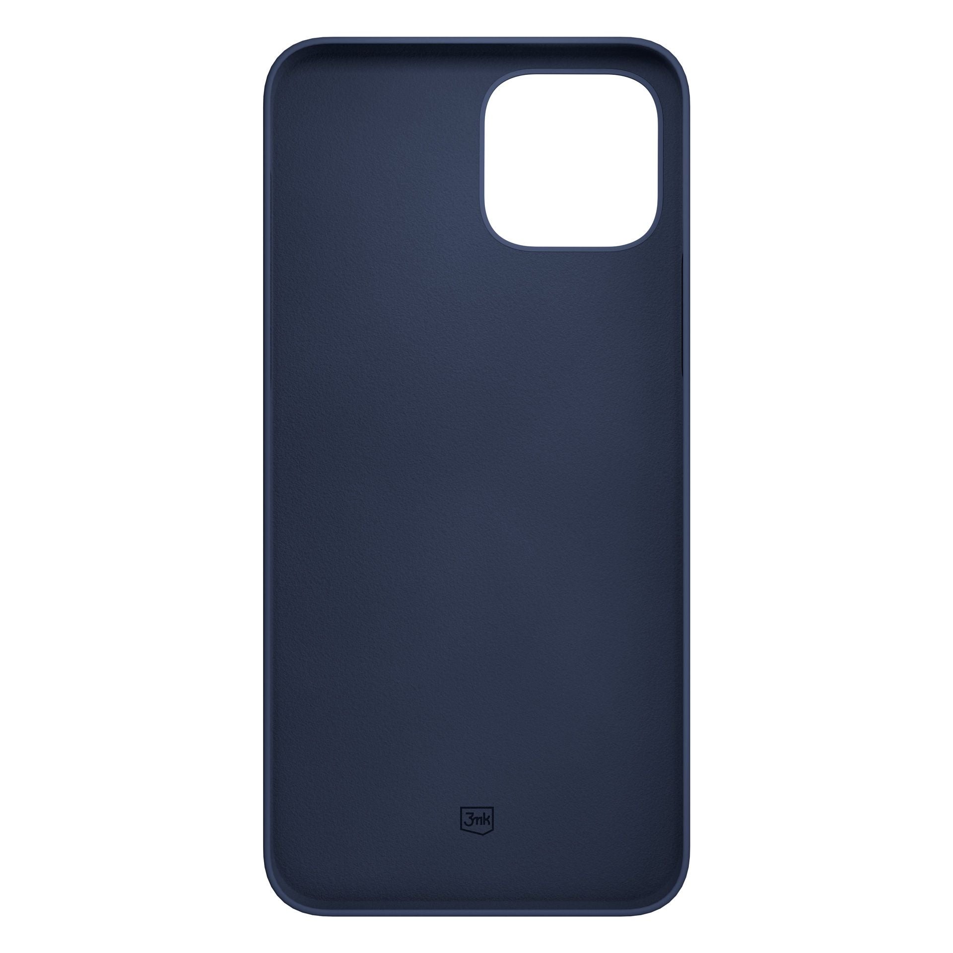 Син силиконов калъф за Apple iPhone 15 - 3mk Silicone Case Dark Navy