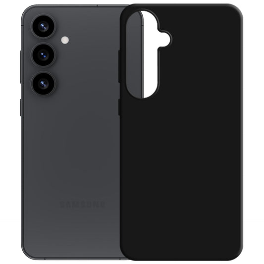 Черен силиконов калъф за Samsung Galaxy S25+ - 3mk Silicone Case