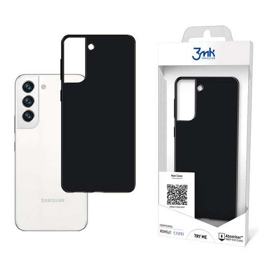 Матов калъф за Samsung Galaxy S22 5G - 3mk Matt Case black