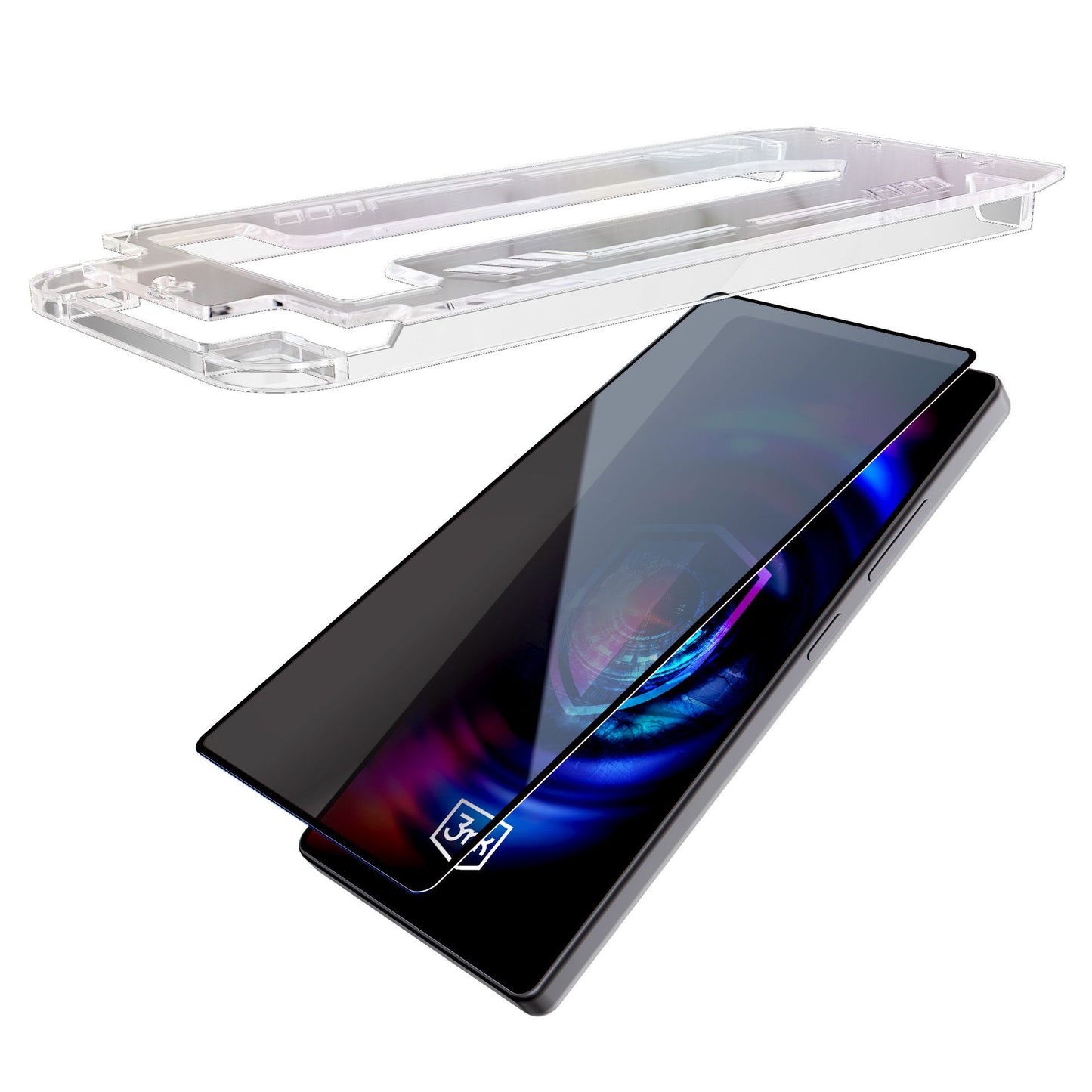 Протектор с апликатор за Apple iPhone 14 Pro - 3mk Hardglass Max Privacy