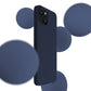 Син силиконов калъф за Apple iPhone 15 - 3mk Silicone Case Dark Navy
