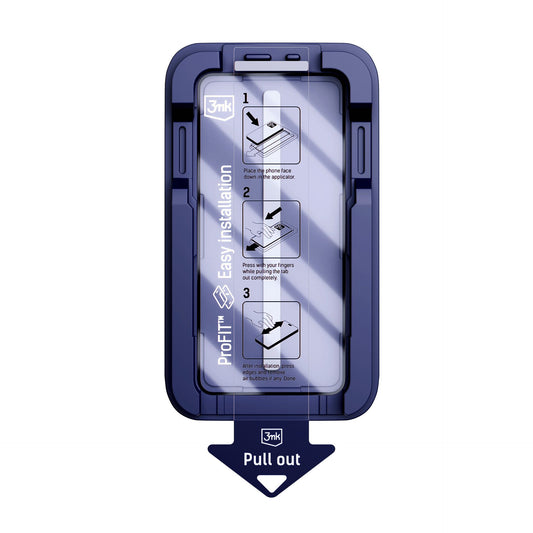 Протектор с апликатор Apple iPhone 13/ iPhone 13pro/ iPhone 14/ iPhone 16E/ iPhone 17E - 3mk HardGlass Max