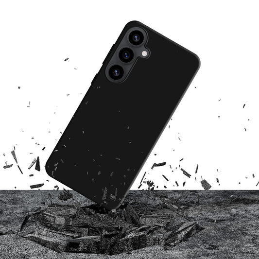Черен силиконов калъф за Samsung Galaxy S25 - 3mk Silicone Case