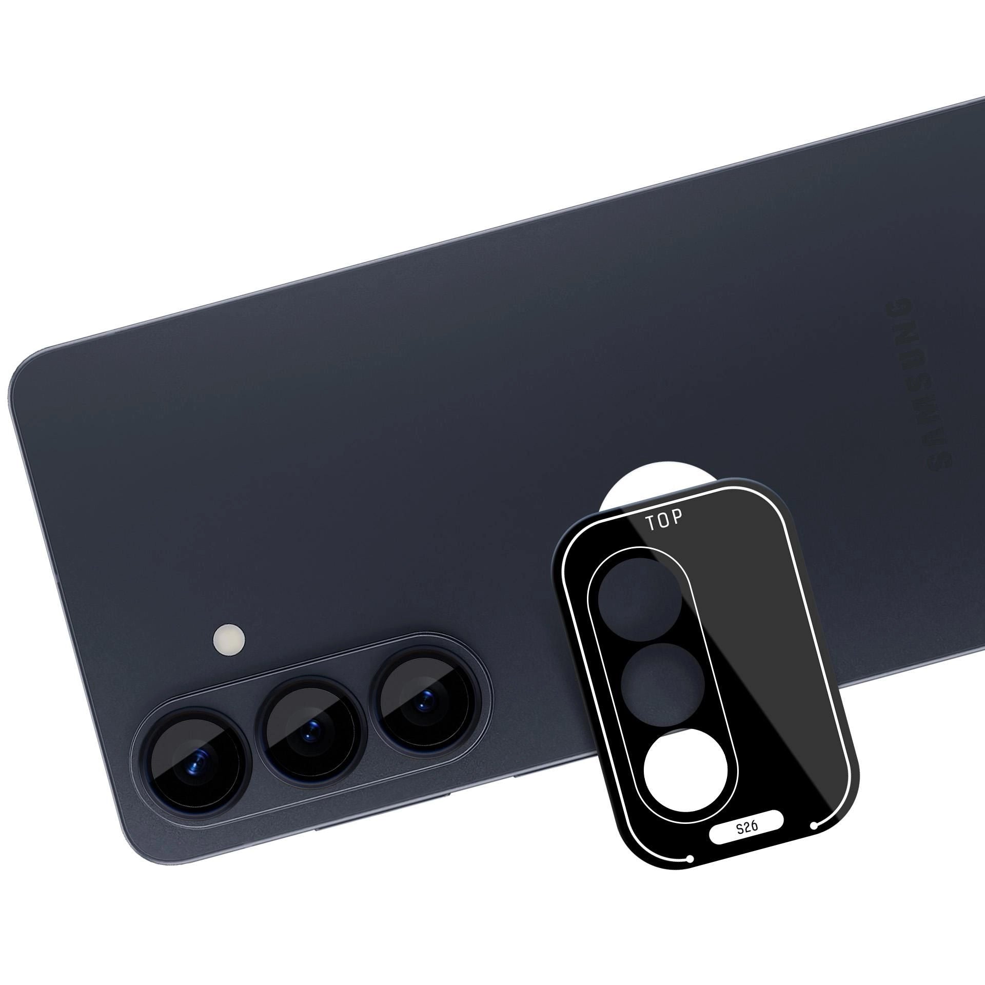 Протектор за камерата на Samsung Galaxy S26 - 3mk Lens Protection Pro Black