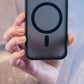 Опушен силиконов калъф с MagSafe за Apple iPhone 17 Pro - 3mk Smoke MagCase