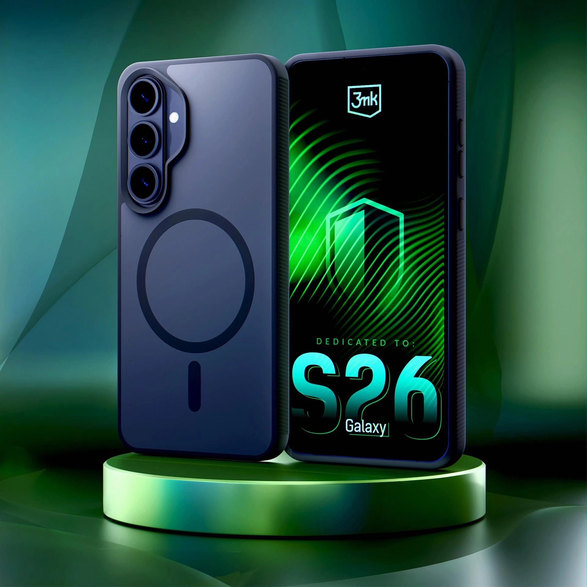Смоук калъф за Samsung Galaxy S26 - 3mk Smoke MagCase