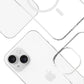 Прозрачен калъф MagSafe с прозрачна защитна рамка за Apple iPhone 13 / iPhone 14 - 3mk Armor MagCase