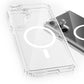 Прозрачен калъф MagSafe с прозрачна защитна рамка за Samsung Galaxy S24 / Galaxy S25 - 3mk Armor MagCase