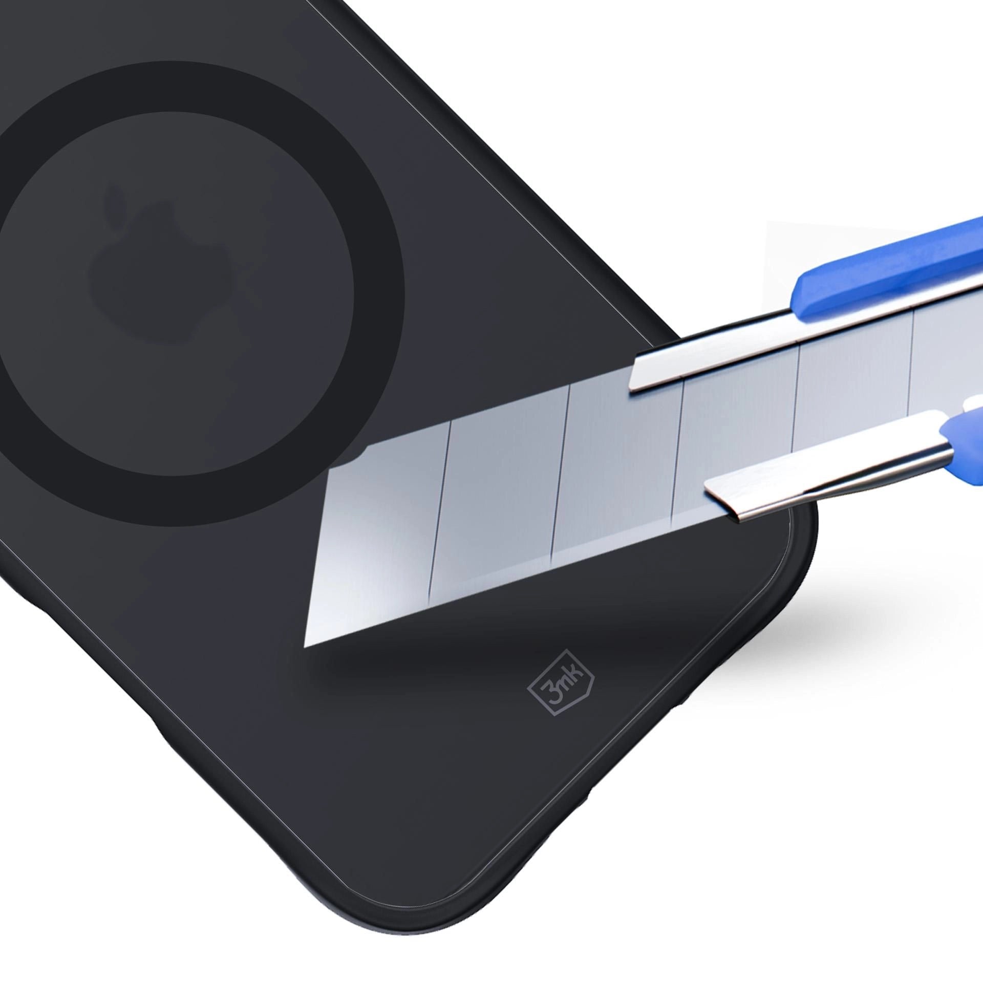 Опушен силиконов калъф с MagSafe за Apple iPhone 17 Air - 3mk Smoke MagCase