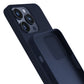 Син силиконов калъф за Apple iPhone 15 Pro - 3mk Silicone Case Dark Navy