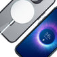 Прозрачен калъф с прозрачна защитна рамка и MagSafe за Apple iPhone 16 Pro Max - 3mk Satin Armor MagCase