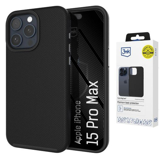 Фортис калъф с MagSafe за Apple iPhone 15 Pro Max - 3mk Fortis MagCase