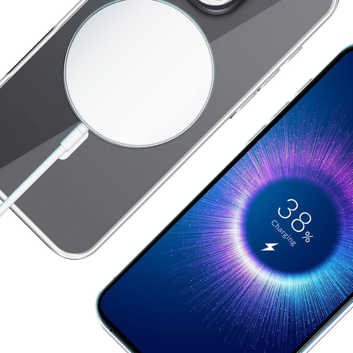 Прозрачен калъф с MagSafe за Apple iPhone 16 Pro Max - 3mk Clear MagCase