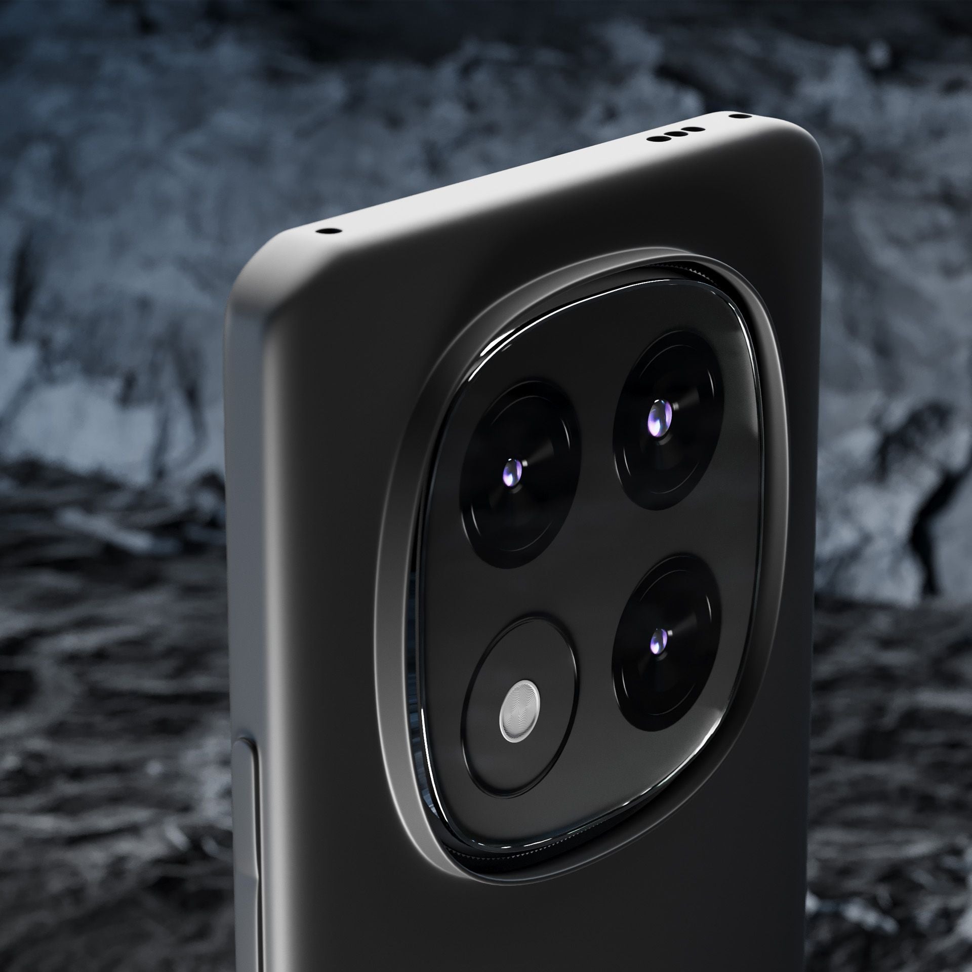 Матов калъф за Redmi Note 14 PRO 5G/POCO X7 5G - 3mk Matt Case black