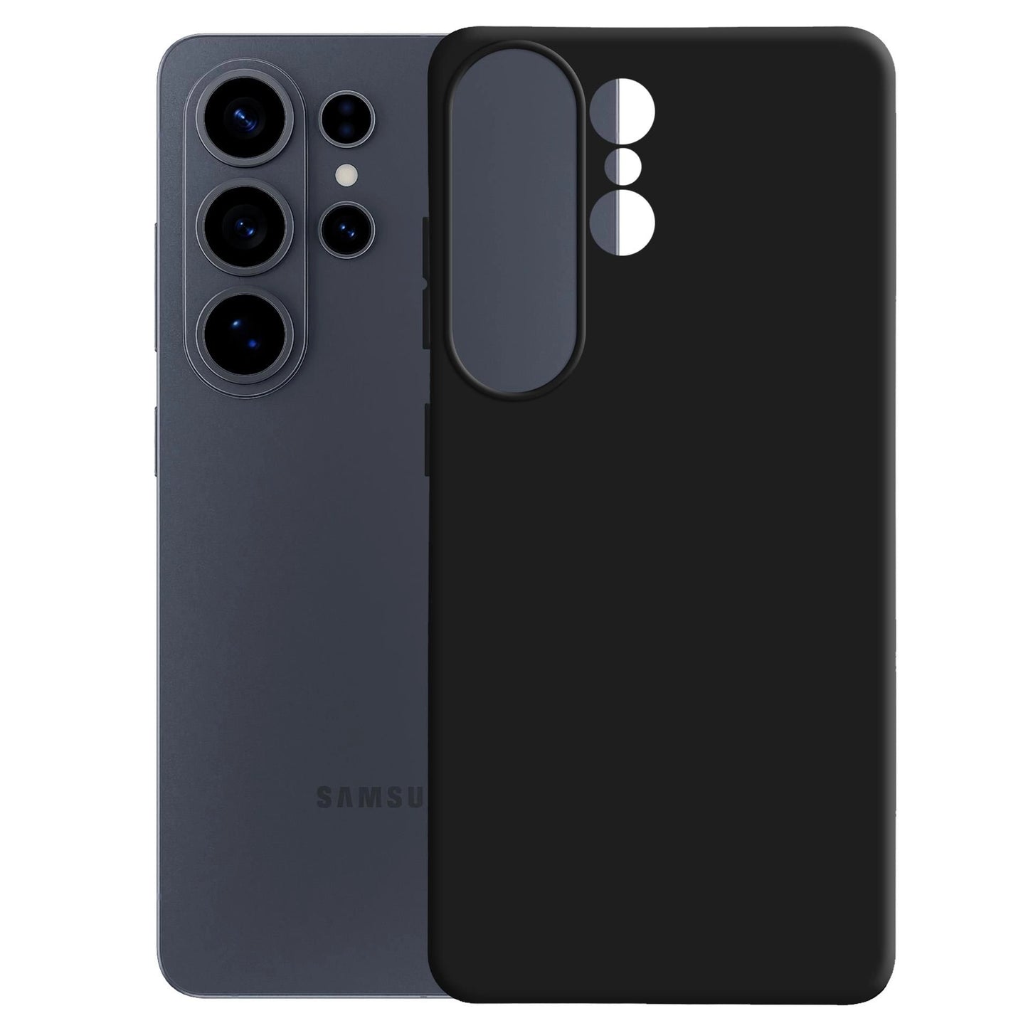 Матов калъф за Samsung Galaxy S26 Ultra - 3mk Matt Case black