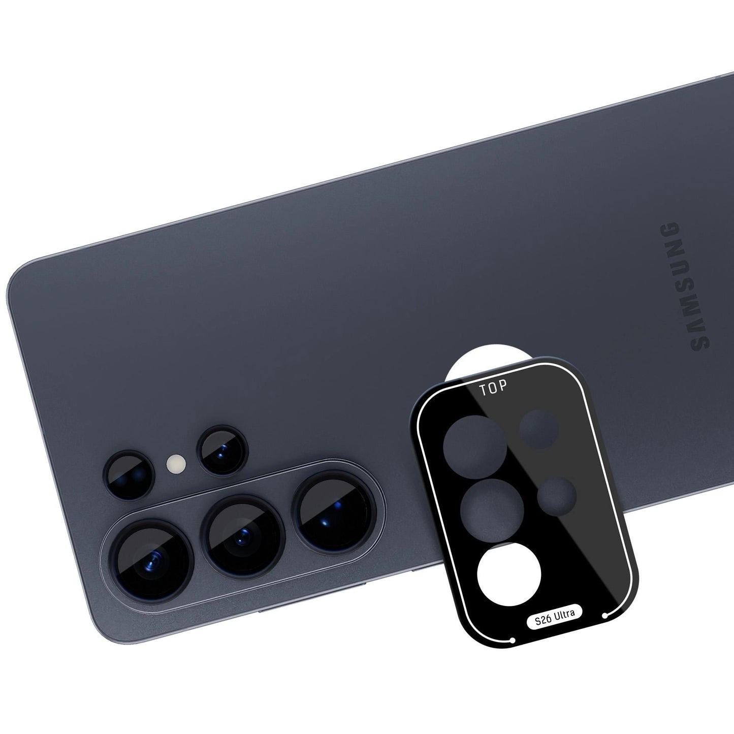 Протектор за камерата на Samsung Galaxy S26 Ultra - 3mk Lens Protection Pro Black