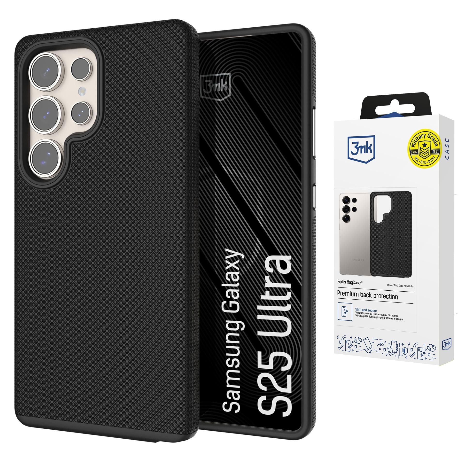 Фортис калъф с MagSafe за Samsung Galaxy S25 Ultra - 3mk Fortis MagCase