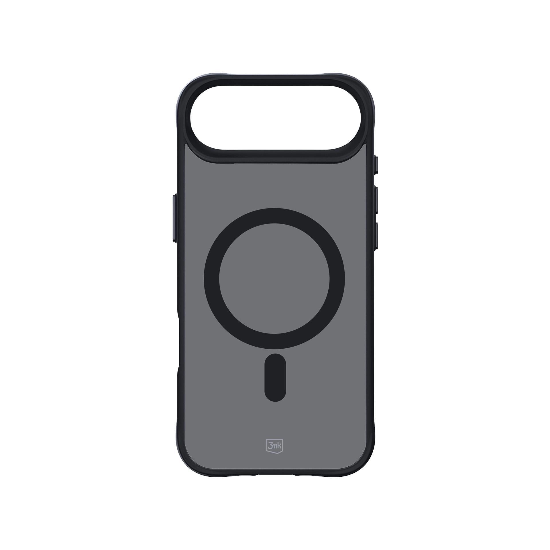 Опушен силиконов калъф с MagSafe за Apple iPhone 17 Air - 3mk Smoke MagCase