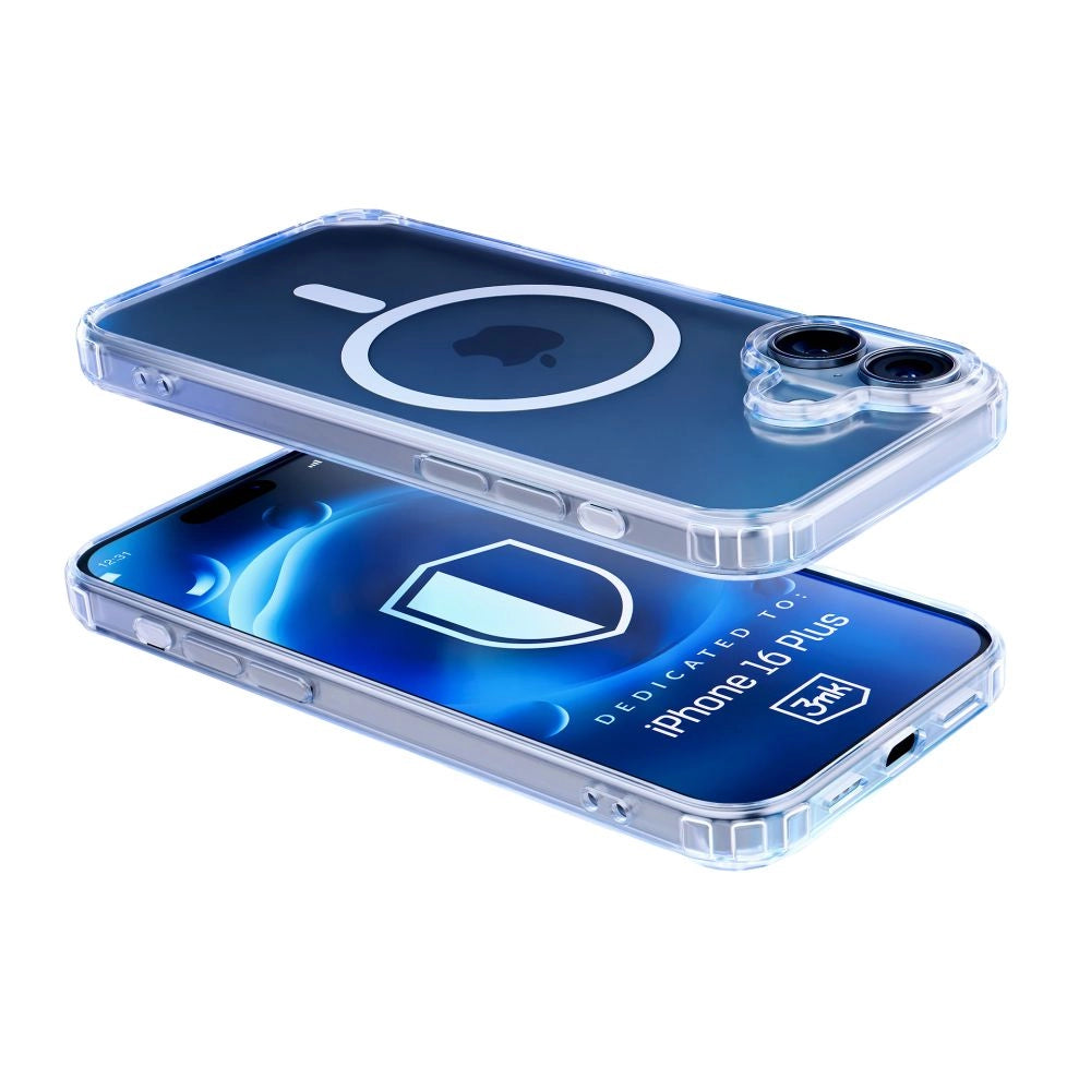 Прозрачен калъф за Apple iPhone 16 Plus - 3mk MagCase
