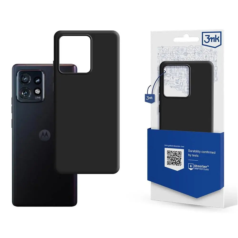 Матов калъф за Motorola Edge 40 Pro 5G - 3mk Matt Case black