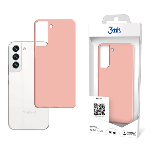 Матов калъф за Samsung Galaxy S22 5G - 3mk Matt Case lychee